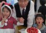주일학교 자녀들, 목사님 생일축하 편지 / 主日学校の子供たち、牧師先生へのお誕生日カード