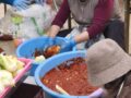 교회 김치 김장 / 教会のキムチ作り